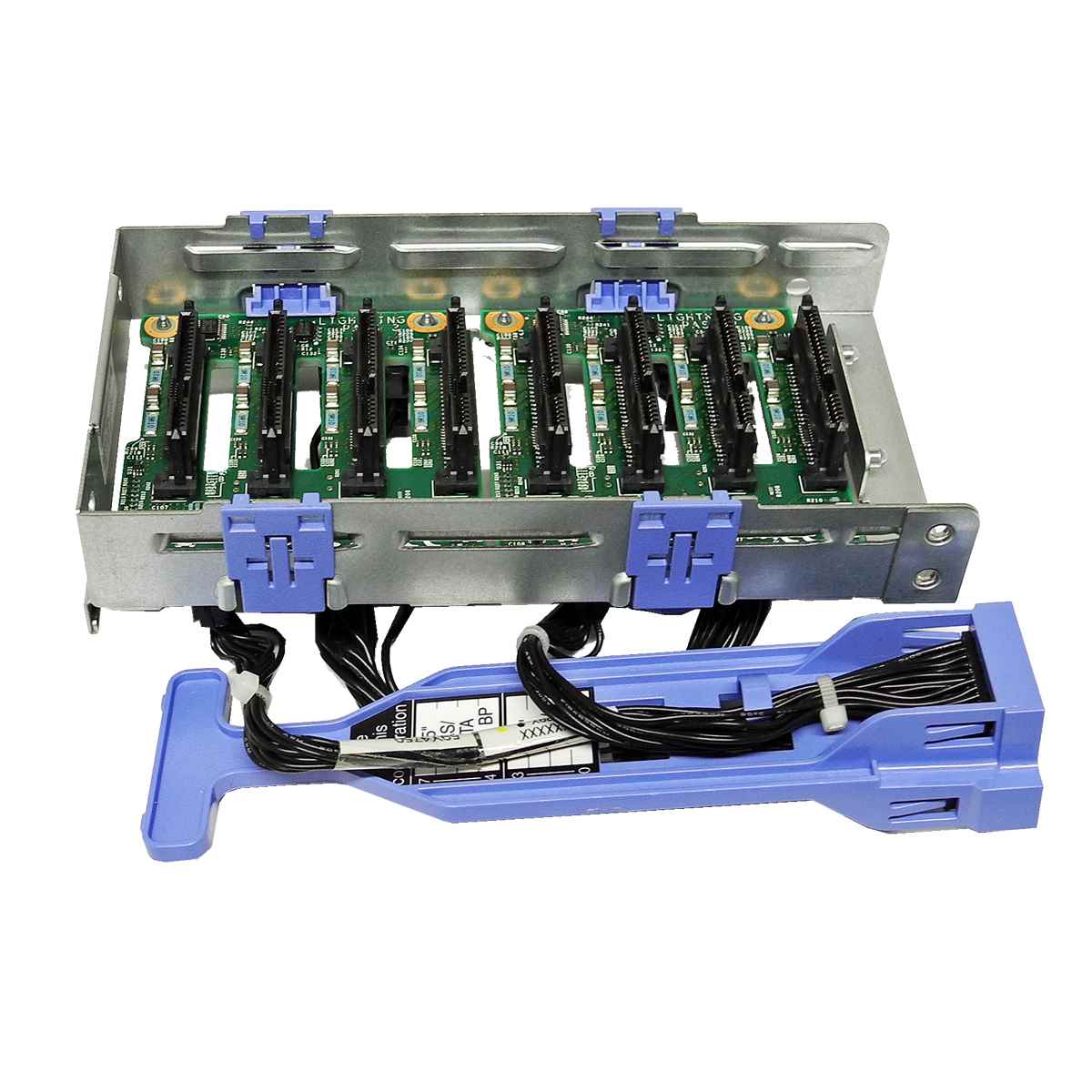 IBM ServeRAID M5015 6 Gb/s RAID Controller 46C8927 +BBU + Kabel + Backplane IBM ServeRAID M5015 6 Gb/s RAID Controller 46C8927 +BBU + Kabel + Backplane