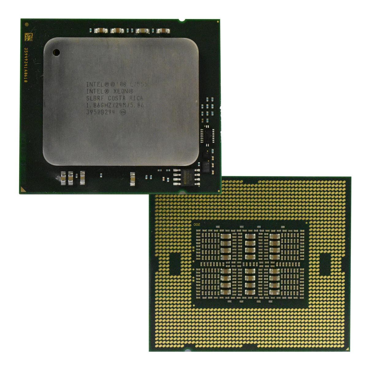 Intel Xeon Processor L7555 Octa-Core 24MB Cache 1.87 GHz FC LGA 1567 P/N SLBRF Intel Xeon Processor L7555 Octa-Core 24MB Cache 1.87 GHz FC LGA 1567 P/N SLBRF