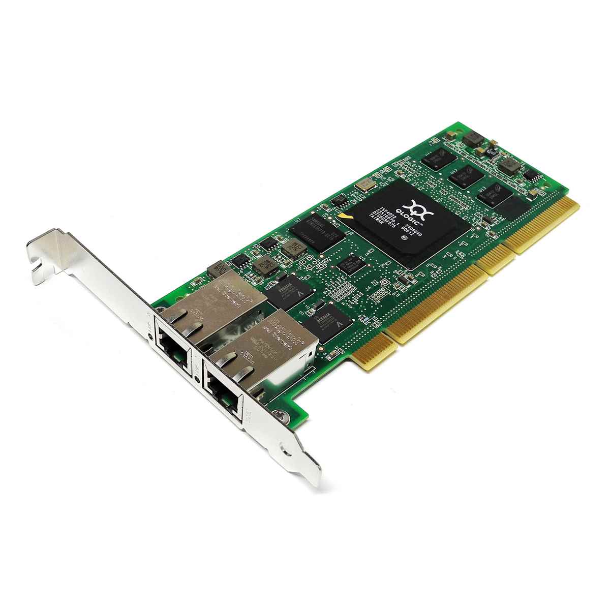 QLogic QLA4052C Dual-Port 1GbE PCI-X 64-bit 133MHz iSCSI Network Adapter QLogic QLA4052C Dual-Port 1GbE PCI-X 64-bit 133MHz iSCSI Network Adapter