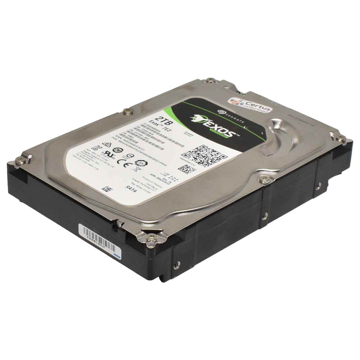 Seagate Exos Enterprise 7E2 HDD Festplatte 2TB 3.5" 7,2K SATAIII 6G ST2000NM0008 Seagate Exos Enterprise 7E2 HDD Festplatte 2TB 3.5" 7,2K SATAIII 6G ST2000NM0008