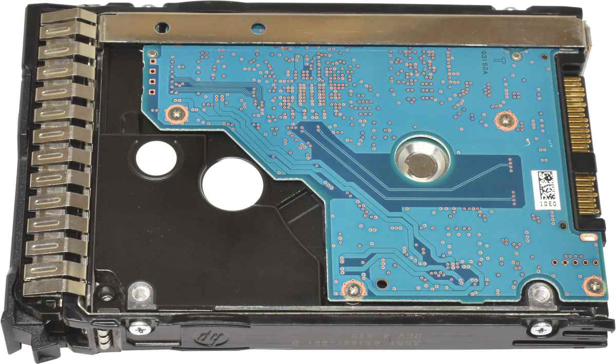 HP 300GB 2.5" 6G 10K SAS HDD Festplatte EG0300FCSPH 689287-001 652566-001 AL13SEB300 mit Rahmen