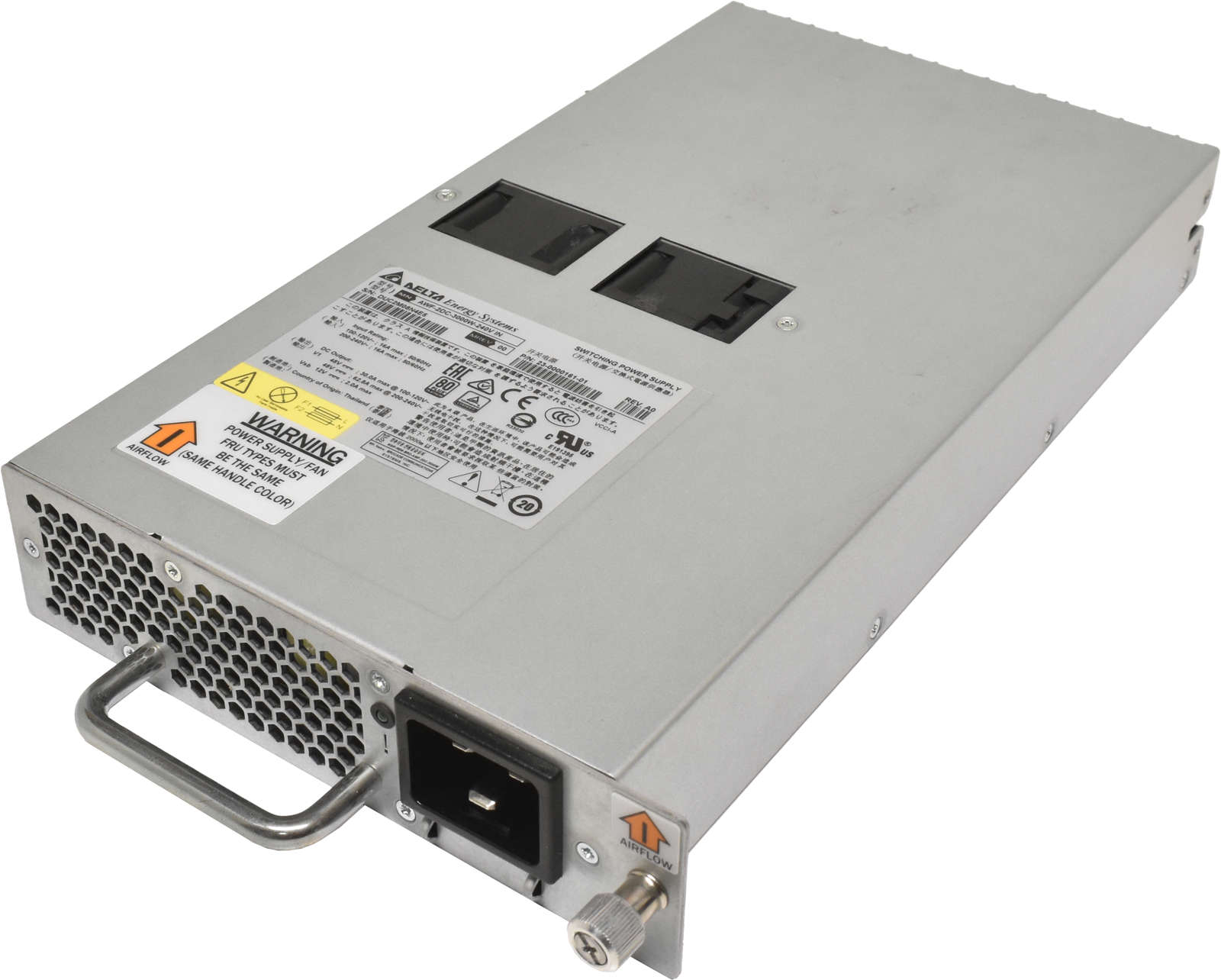 Brocade-Netzeil-PSU-3000W-für-X6-8-X6-4-Direktoren-001.jpg Brocade Netzeil / PSU 3000W für X6-8 X6-4 Direktoren AWF-2DC-3000W-240V 23-0000161-0