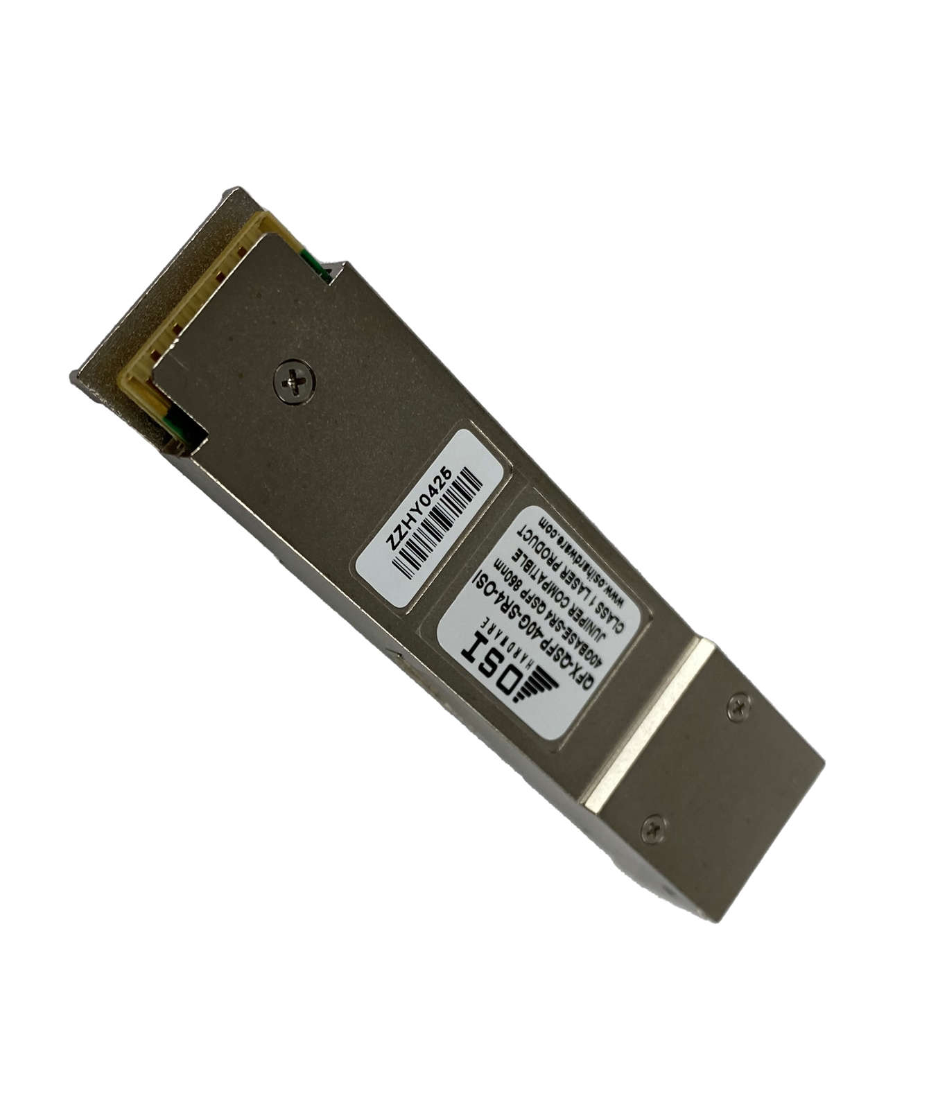 OSI-HARDWARE-QFX-QSFP-40G-SR4-OSI-40GBASE-SR4-QSFP-003.jpg OSI HARDWARE QFX-QSFP-40G-SR4-OSI 40GBASE-SR4 QSFP 850nm 150m Transceiver Module