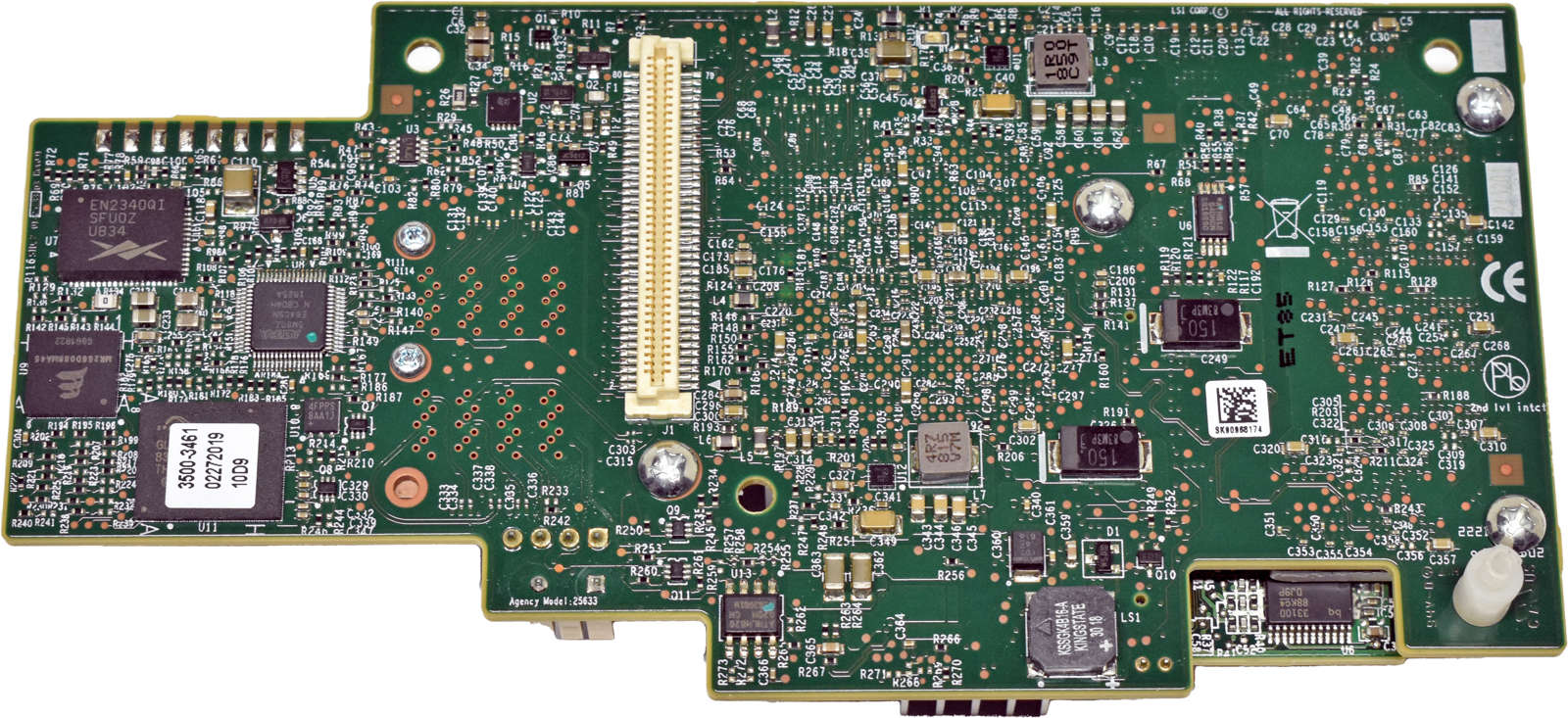 Intel 12G MiniSAS HD RAID Controller PBA H24095-303 03-25633-11C RMS3CC040 + Cache + Cable