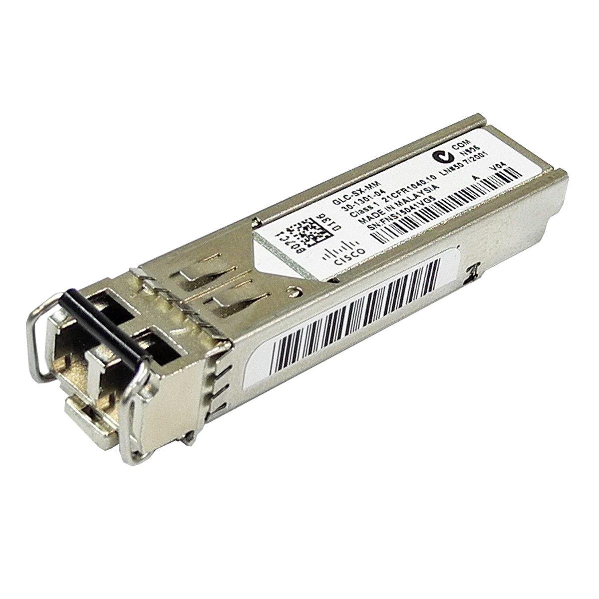 Cisco GLC-SX-MM SFP 1000Base-SX 850 nm 1GB Transceiver Module MPN: 30-1301-04 Cisco GLC-SX-MM SFP 1000Base-SX 850 nm 1GB Transceiver Module MPN: 30-1301-04