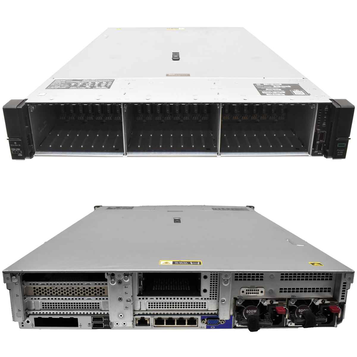 HP ProLiant DL380 G10 2U ohne CPU 2x Kühler 0GB RAM DDR4 26x SFF 2,5 P816i-a+E208i-p HP ProLiant DL380 G10 2U ohne CPU 2x Kühler 0GB RAM DDR4 26x SFF 2,5