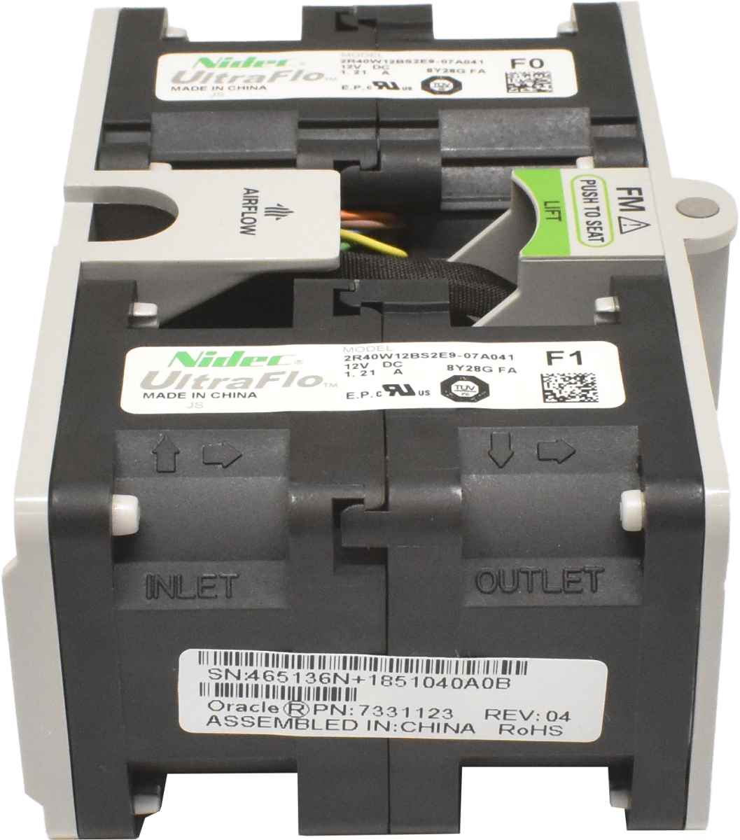 Sun Oracle Dual Counter Rotating Fan Module 7331123 für X7-2, X8-2 Chassis Sun Oracle Dual Counter Rotating Fan Module 7331123 für X7-2, X8-2 Chassis