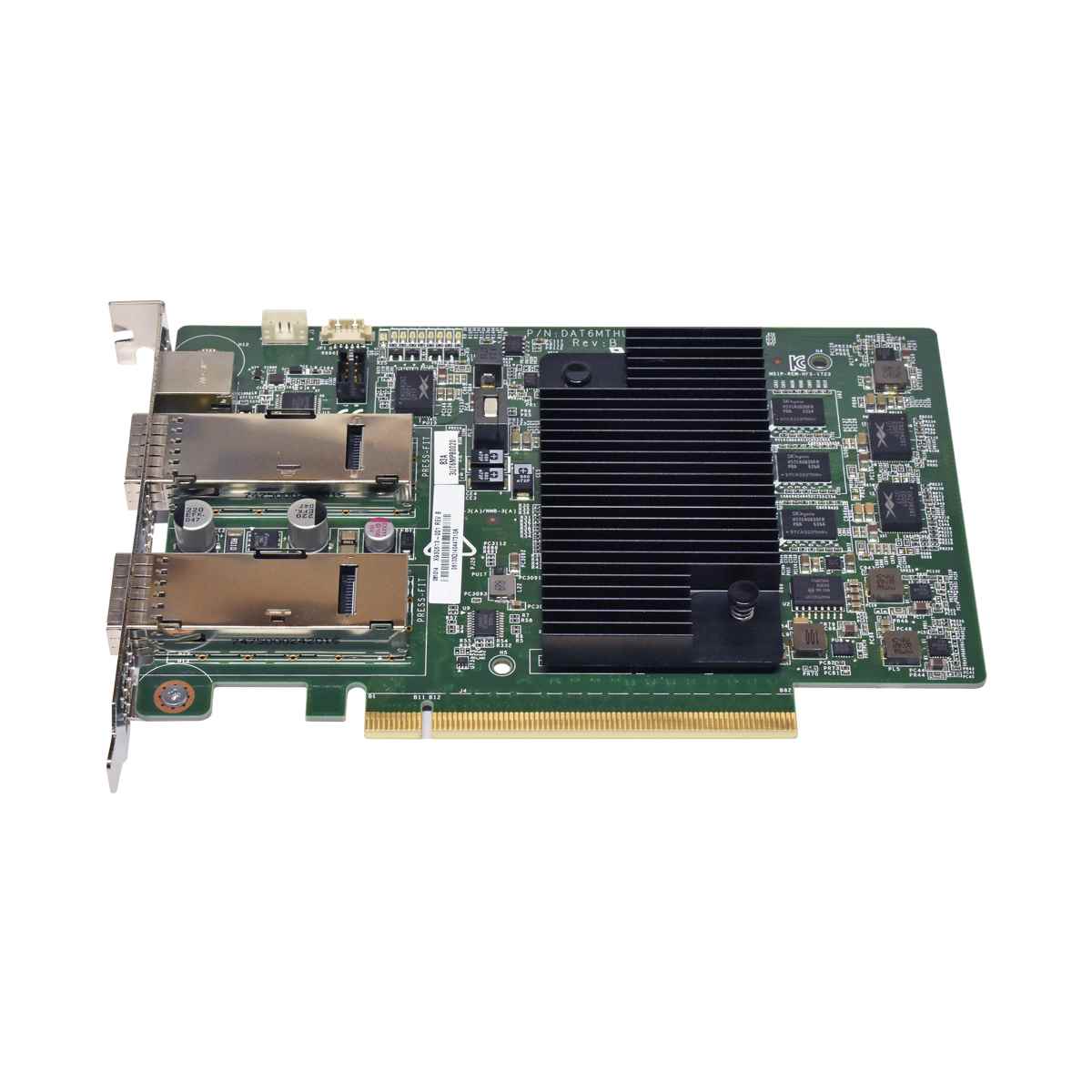 Microsoft HP Azure X930613-001 861309-001 FPGA Dual-Port 40GbE PCIe x16 Server Adapter + USB 867048-001 Microsoft Dell Azure X930613-001 0DX1C5 FPGA 2Port 40Gb Server Adapter DL380 G9/G10, DL360 G9/G10