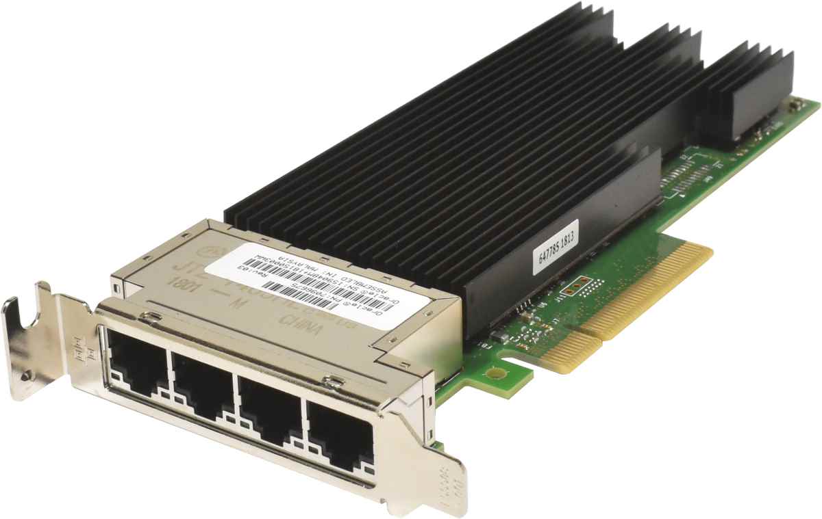 Oracle 7096675 H64848 Quad-Port 10Gb RJ-45 Netzwerkkarte LP