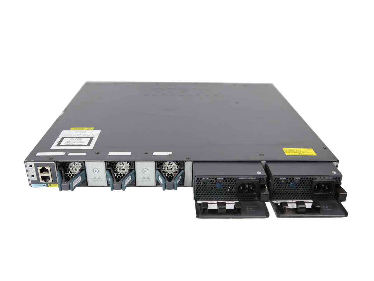 Cisco-Catalyst-WS-C3650-48FD-L-48-Port-RJ-45-PoE-G-005.jpg Cisco Catalyst WS-C3650-48FD-L 48-Port RJ-45 PoE+ GE Switch 2x 1G SFP 2x 10G SFP+