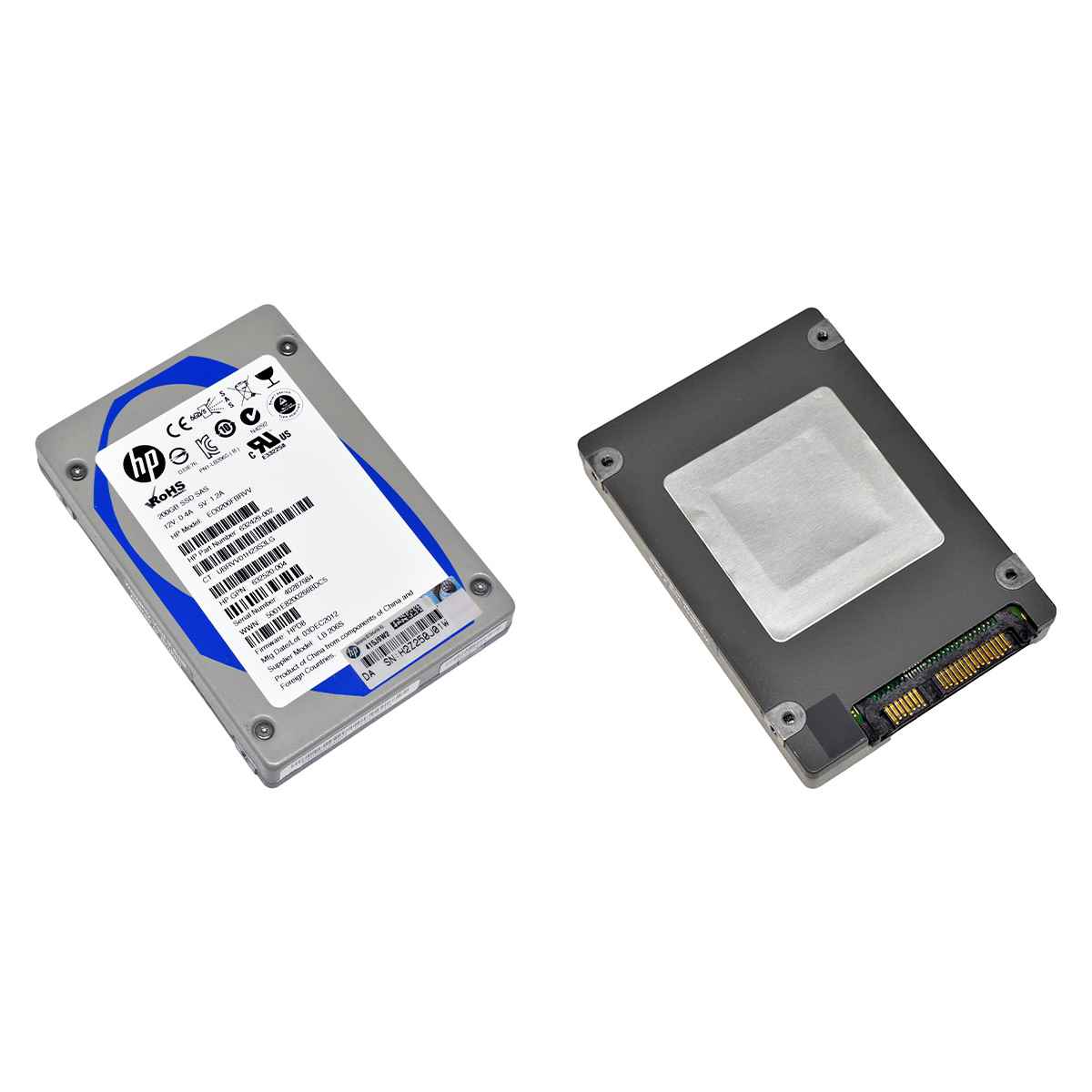 HP Enterprise 200GB 2.5" 6G SAS-2 SSD EO0200FBRVV 632429-002 HP Enterprise 200GB 2.5" 6G SAS-2 SSD EO0200FBRVV 632429-002