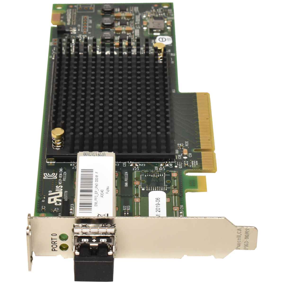 Emulex Fujitsu LPe3100-M6-F 1x 16Gb/s PCIe x8 FC Gbic P011324-23F LP LPe3100-M6 Emulex Fujitsu LPe3100-M6-F 1x 16Gb/s PCIe x8 FC Gbic P011324-23F LP LPe3100-M6