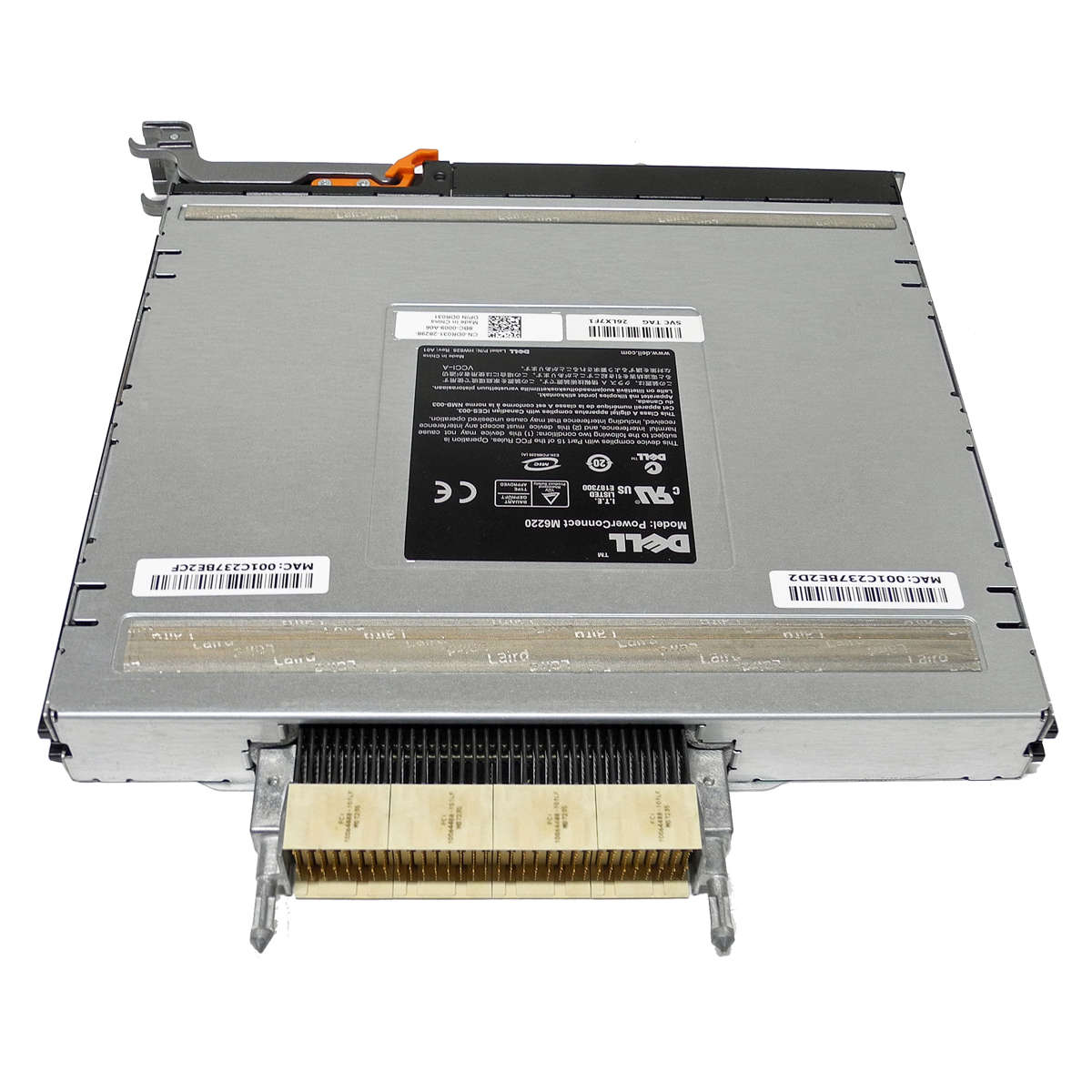 DELL-PowerConnect-M6220-0GM069-4x-Gb-Ethernet-Port-003.jpg DELL PowerConnect M6220 0DR031 1GBE /10Gbe Ethernet Ports 2x Module Slots