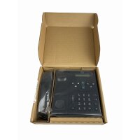 Cisco UC Phone CP-6921-C-K9 6921 Charcoal Standard Handset 74-6516-02 Neu / New