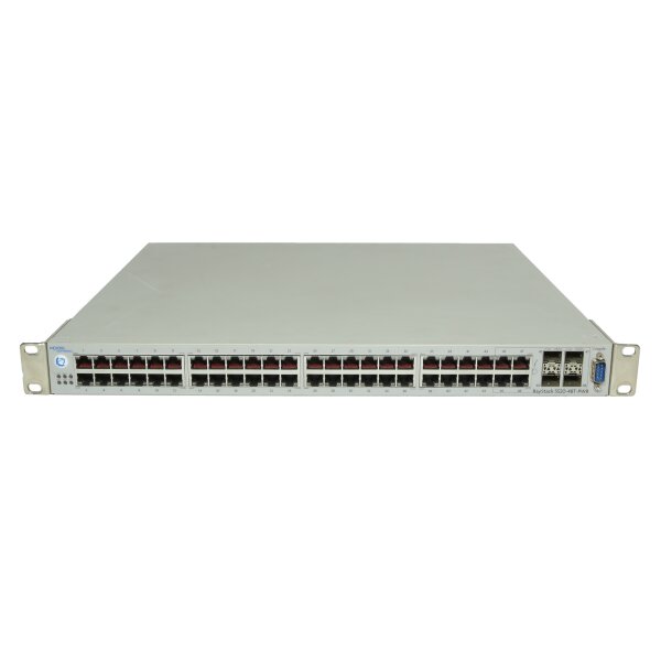Nortel/Avaya Switch 5520-48T-PWR 48Ports PoE 1000Mbits 4Ports SFP Combo 1000Mbits Managed Rack Ears AL1001A05-E5