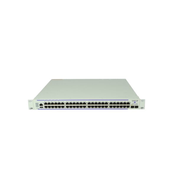 Alcatel-Lucent Switch OS6450-P48 48Ports PoE 1000Mbits 2Ports Uplink SFP+ 10Gbits Managed No Stacking Expansion Module Racks Ears