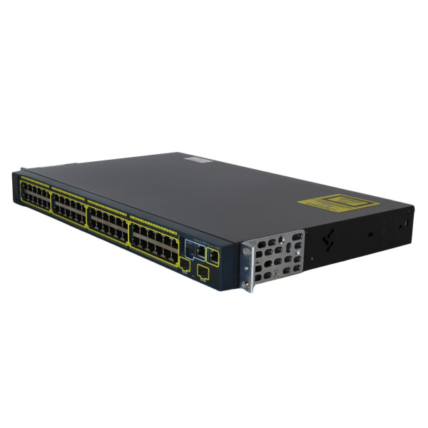 Cisco Switch Catalyst WS-C2960S-48TD-L 48Ports 1000Mbits 2Ports SFP+ 10Gbits C2960S-STACK Module Managed Rack Ears