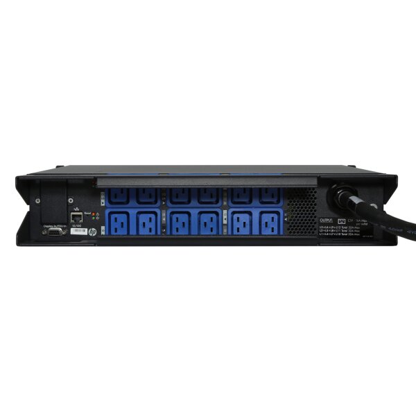 HP AF538A Power Distribution Unit 400V 32A with Display Module Rack Ears 658952-001