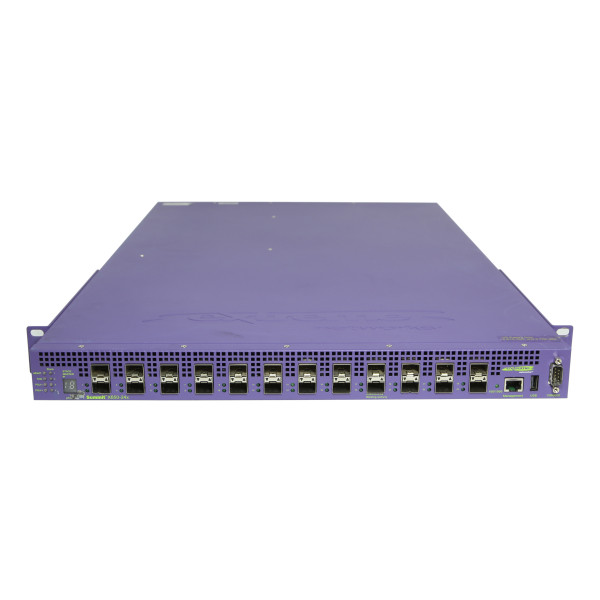 Extreme Networks Switch Summit X650-24x 24Ports SFP+ 10Gbits Modul VIM1-10G8X 8Ports SFP+ 10Gbits Managed Rack Ears 17002B