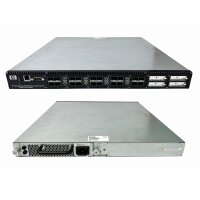 HP StorageWorks SN6000 Fibre Channel Switch 20Ports SFP 8Gbits 4x 10/20Gbits Stacking Ports (20Ports Active) Managed BK780A