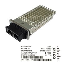 5 x Cisco X2-10GB-SR Original 10 Gigabit Ethernet Transceivers Module 10-2205-03