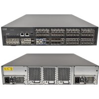 IBM 2498-B80 8G Fibre Channel Switch 70 x 4/8G SFP Transc. 16 aktive Ports