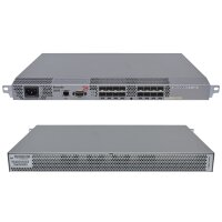 Brocade 200E NA-240E-R0001 80-1201130-02  4G 16Port FC Switch + 8 GBICs