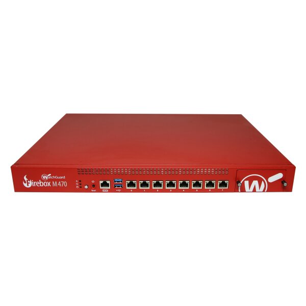 WatchGuard Firewall Firebox M470 8Ports 1000Mbits Managed