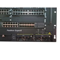 Foundry Switch FastIron SuperX FI-SX1 SX-424F SX-424C 3x FI-42XG 2x FI-424C SX-FI12GM-4-PREM 2x PSU SX-ACPWR-SYS