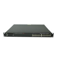 Brocade Switch FastIron FCX624S 24Ports 1000Mbits 4Ports SFP Combo 2 Stacking Ports CX4 16Gbits Dual AC Managed Rack Ears