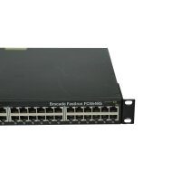 Brocade Switch FastIron FCX648S 48Ports 1000Mbits 4Ports SFP Combo 2 Stacking Ports CX4 16Gbits Dual AC Managed Rack Ears