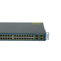 Cisco Switch WS-C3560G-48TS-S 48Ports 1000Mbits 4Ports SFP 1000Mbits Managed Rack Ears