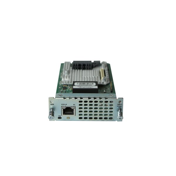 Cisco Module NIM-1MFT-T1/E1 1Port WAN Voice Network Interface Card 800-38532-06