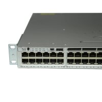 Cisco Switch WS-C3850-48U-S 48Ports UPoE 1000Mbits Managed Rack Ears