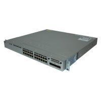 Cisco Switch WS-C3850-24T-E 24Ports 1000Mbits 2Ports SFP+ 10Gbits 2Ports SFP 1000Mbits Managed Rack Ears