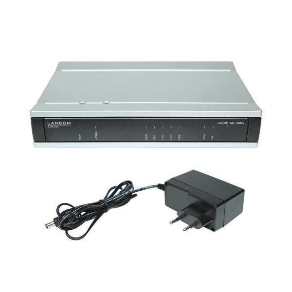 Lancom WLAN Controller/Router WLC-4006+ with AC Adapter Managed