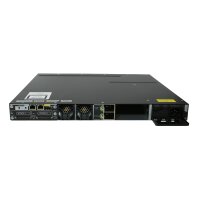 Cisco Switch WS-C3750X-24P-S 24Ports PoE+ 1000Mbits C3KX-NM-1G 4Ports SFP 1000Mbits Module 715W PSU Managed