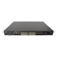 IBM Switch 2498-B24 24Ports (16 Active) SFP 8Gbits with 16x GBICs 8Gbits Managed Rack Ears
