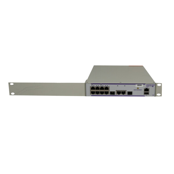 Alcatel-Lucent Switch OS6350-P10 10Ports PoE 1000Mbits 2Ports SFP 1000Mbits Combo Managed Rack Ears