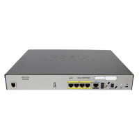 Cisco Router C887VAM-K9 VDSL/ADSL Annex M over POTS Multi-mode Without AC Adapter Managed