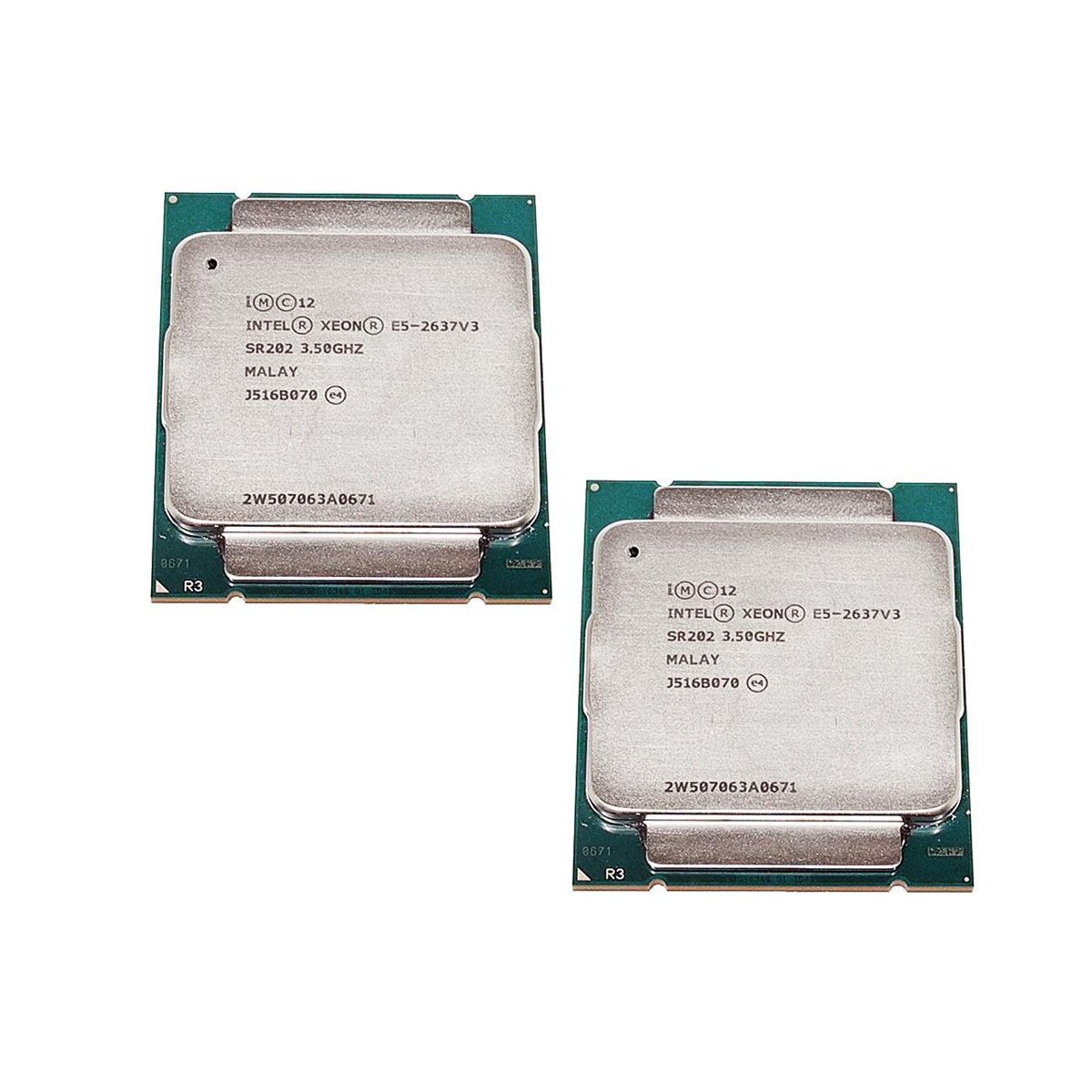 2x Intel Xeon Processor E5-2637 V3 15 MB SmartCache 3.5 GHz Core FC,  139,00 €