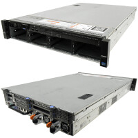 Dell PowerEdge R720 Server 2U H710p mini 2x E5-2609 CPU 16GB RAM 8x3.5 Bay