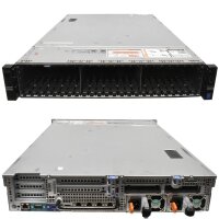 Dell PowerEdge R730xd Rack Server 2U ohne CPU mit 2x Kühler ohne RAM 24x SFF 2.5"