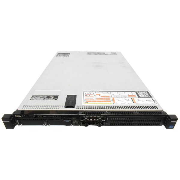 Dell PowerEdge R630 Rack Server 2x E5-2620 V4 32GB DDR4 RAM 8 Bay 2,5" H730mini