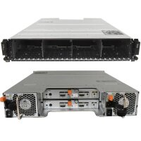 Dell PowerVault MD1220 2U 2x E01M001 SAS 6Gbps 2x 600W...