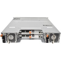 Dell PowerVault MD3620f 2U 2x E02M004 8G Fibre Controller CG87V 24x SFF 2,5 2x 600W PSU 8x Gbic 06W2YH Rail Kit