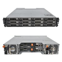 Dell PowerVault MD3400 FW08T 2U Storage Array 12x10TB HDD...