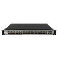 D-Link Switch DGS-1210-48 48Ports 1000Mbits 4Ports Combo SFP 1000Mbits Managed Rack Ears