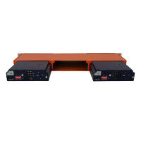 2x Gigamon G-TAP A-TX 4Ports 1000Mbits No AC Managed Rackmount GTP-ATX01
