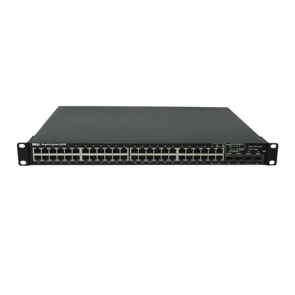 Dell Switch PowerConnect 6248 48Ports 1000Mbits 4Ports SFP 1000Mbits Combo Managed Rack Ears 0GP931